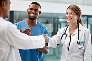 handshake-with-doctors-at-a-hospital-clinic-or-me